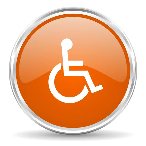 Wheelchair icon — Stock Photo, Image