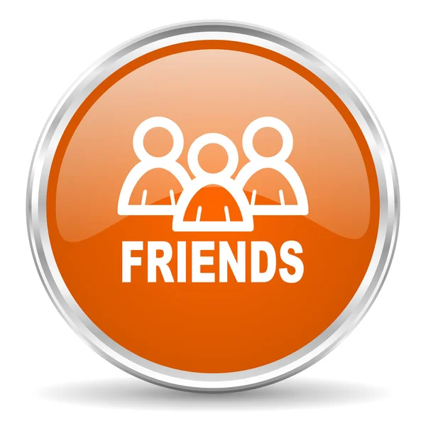 Friends icon — Stock Photo, Image