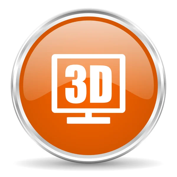 Icono de pantalla 3d —  Fotos de Stock