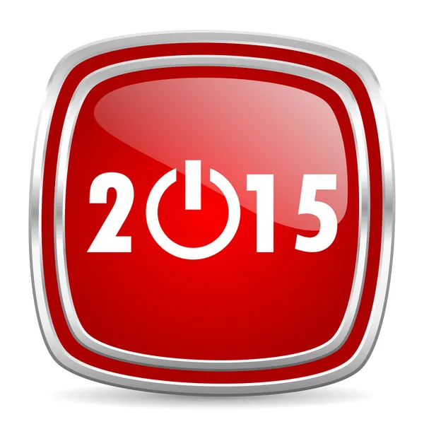 Nuevo año 2015 icono —  Fotos de Stock