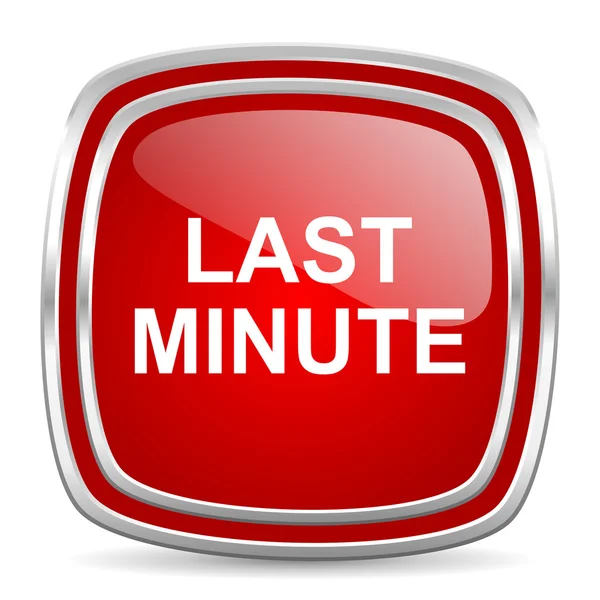 Last-Minute-Symbol — Stockfoto