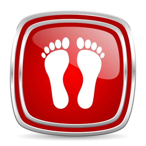 Foot icon — Stock Photo, Image