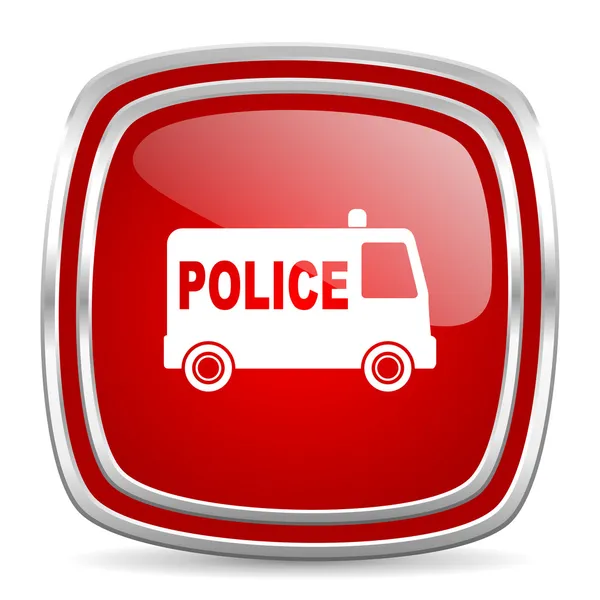 Police icon — Stock Photo, Image