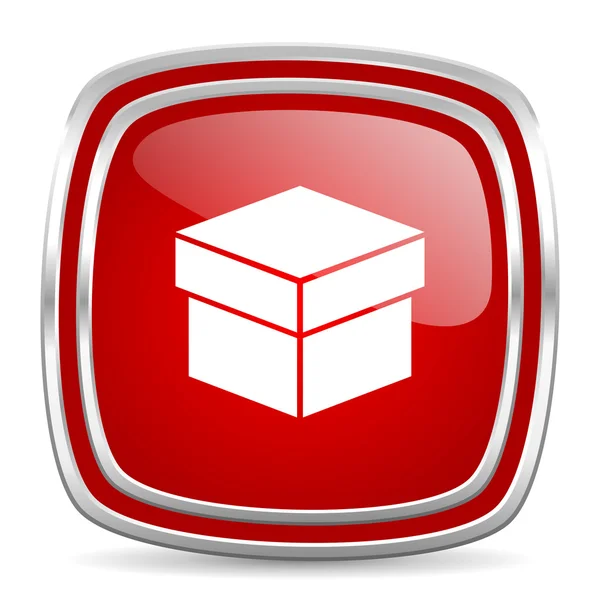 Box icon — Stock Photo, Image