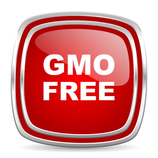 Значок Gmo free — стоковое фото