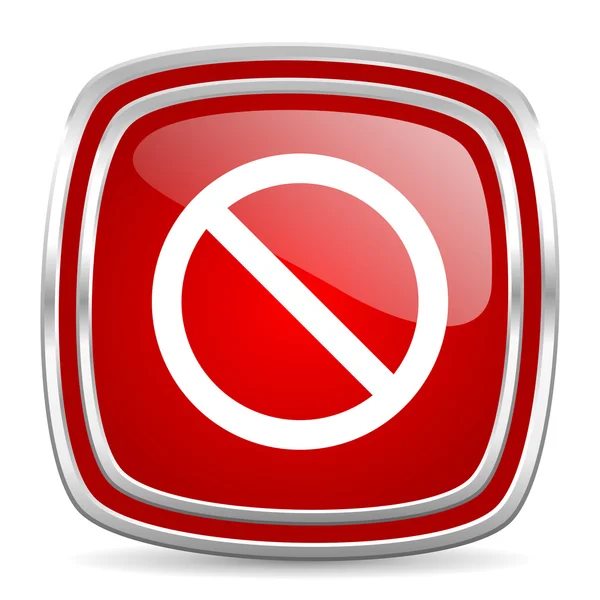 Access denied icon — Stock Photo, Image