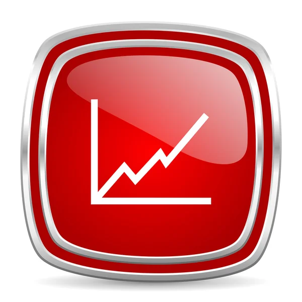 Chart icon — Stock Photo, Image