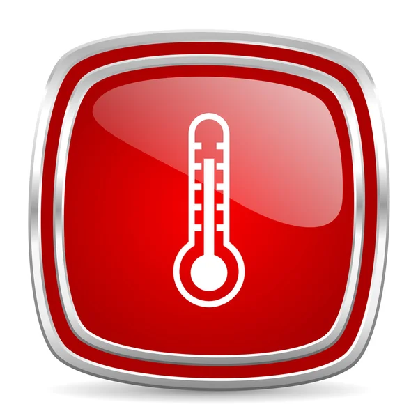 Thermometer pictogram — Stockfoto