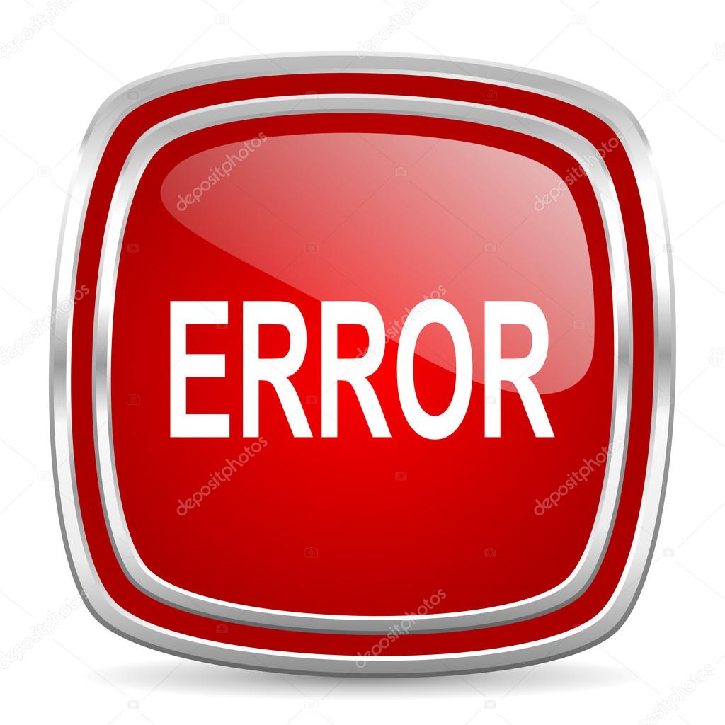 Icono de error — Foto de stock © alexwhite #39385059, image size:1024x1024
