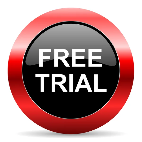 Free trial icon — Stock Photo, Image