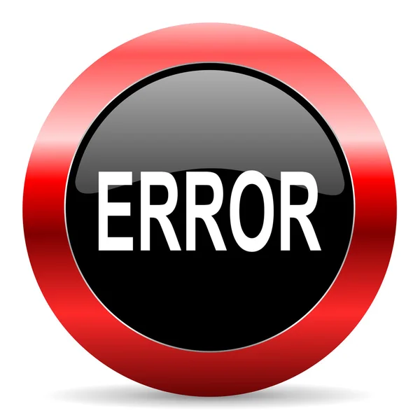 Error icon — Stock Photo, Image