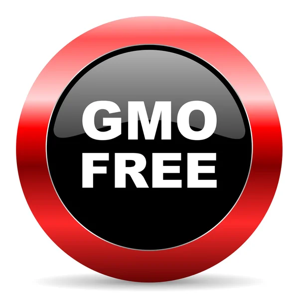 Значок Gmo free — стоковое фото