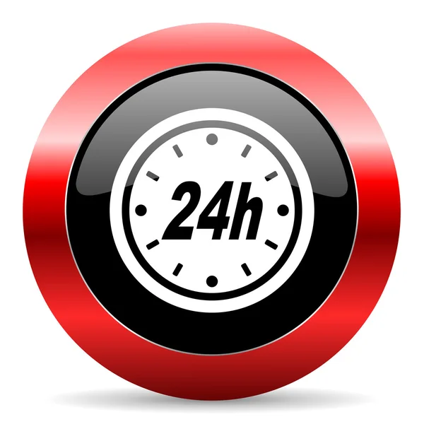 24h icon — Stock Photo, Image