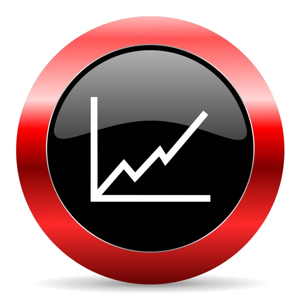 Chart icon — Stock Photo, Image