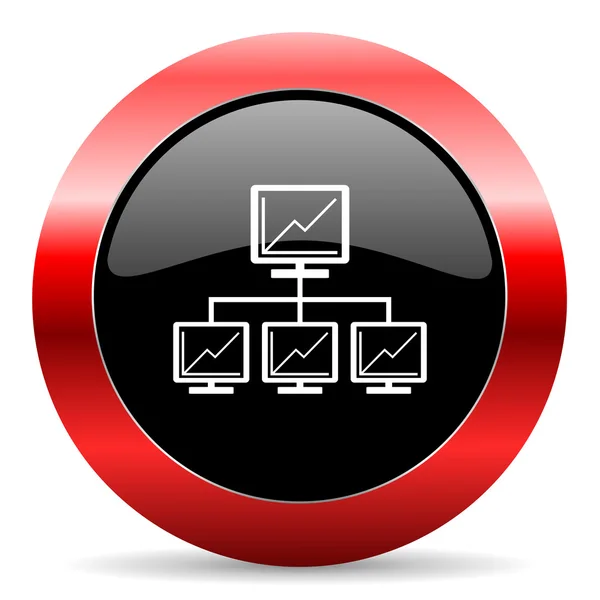 Netwerkpictogram — Stockfoto