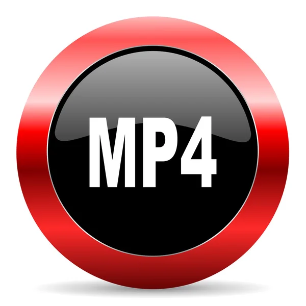 Icono mp4 — Foto de Stock