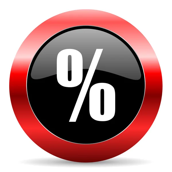 Percent icon — Stock Photo, Image