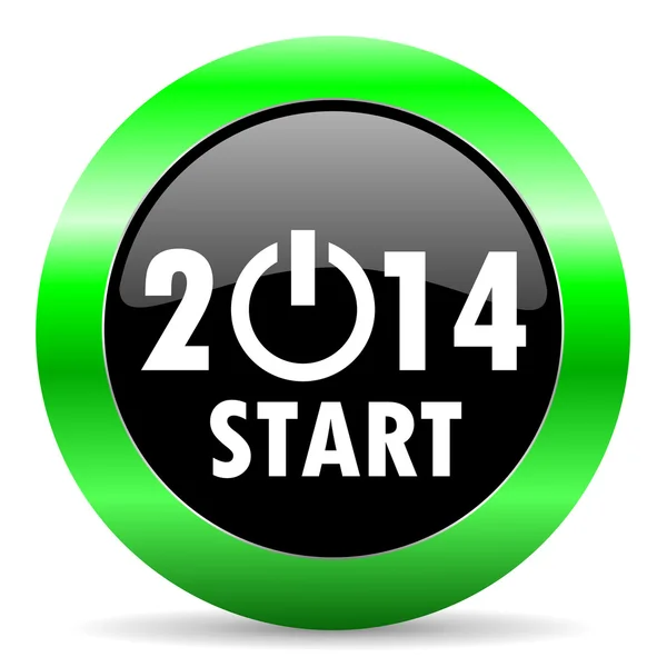 Year 2014 icon — Stock Photo, Image