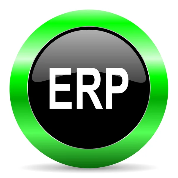 Icono erp — Foto de Stock