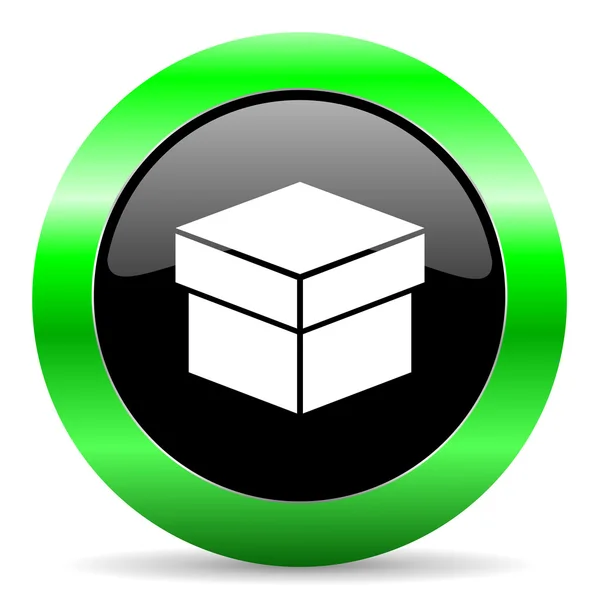 Box icon — Stock Photo, Image