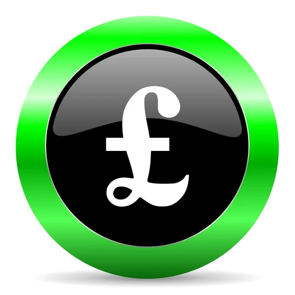 Pound icon — Stock Photo, Image