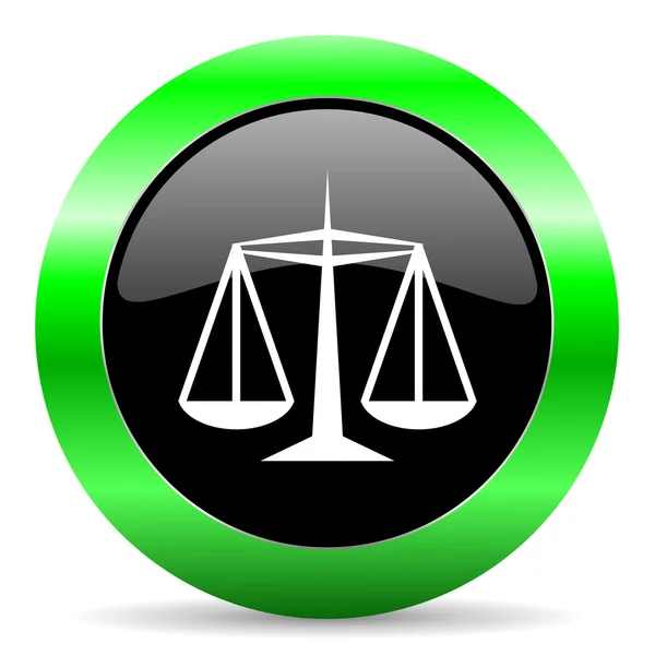 Law icon — Stock Photo, Image