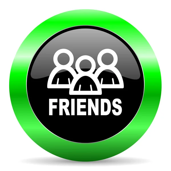 Friends icon — Stock Photo, Image