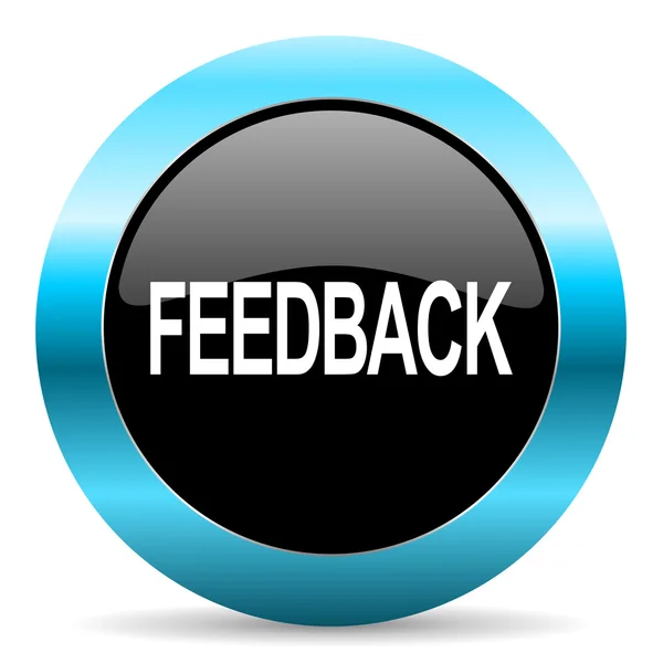 Ícone de feedback — Fotografia de Stock