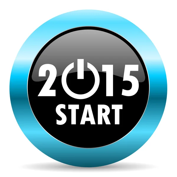 Nový rok 2015 ikona — Stock fotografie