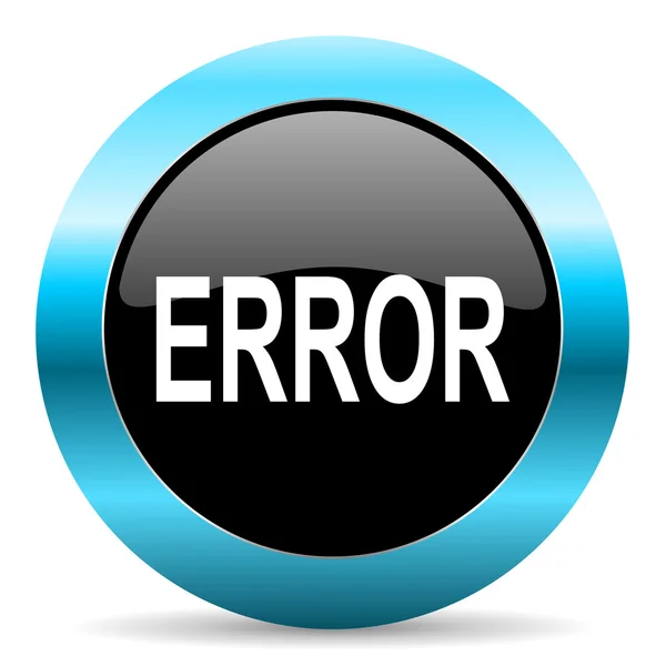 Error icon — Stock Photo, Image