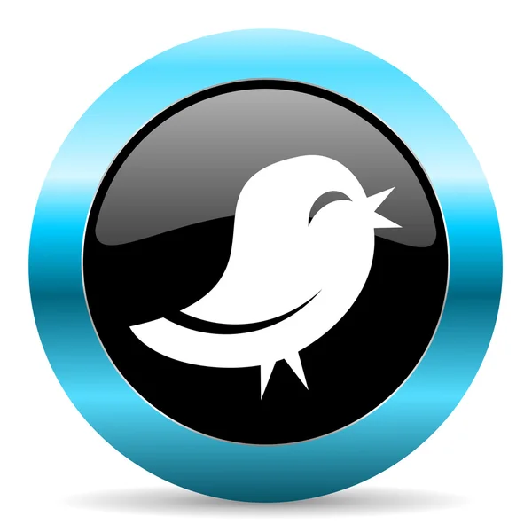 Icono de Twitter —  Fotos de Stock