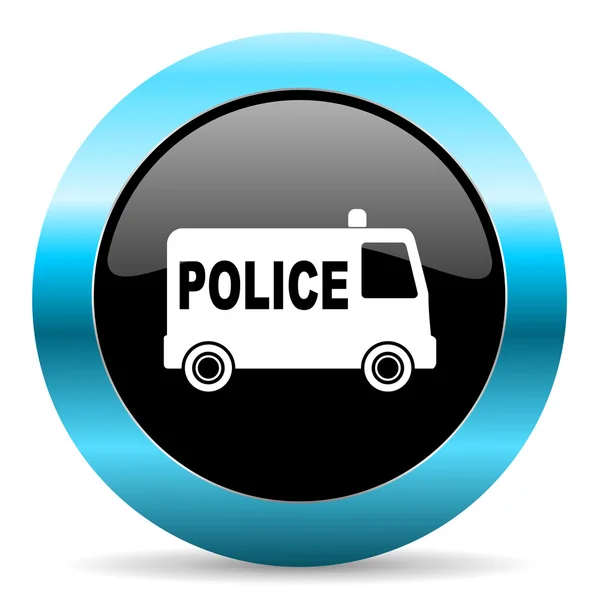 Police icon — Stock Photo, Image