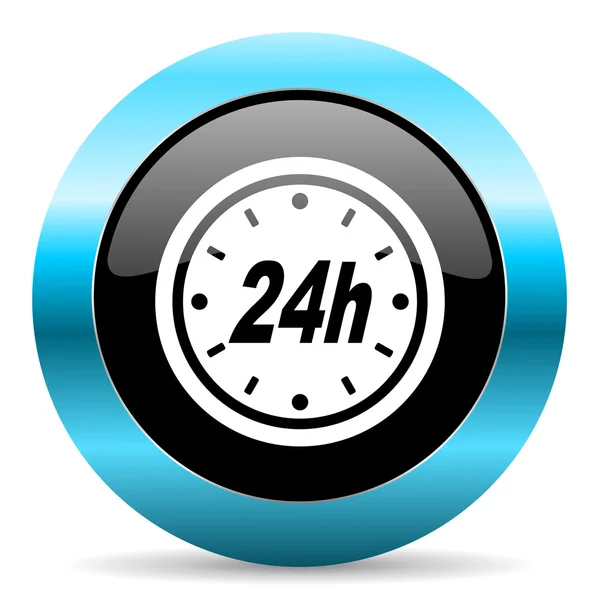 24h icon — Stock Photo, Image