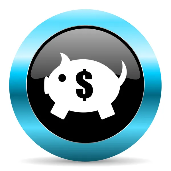 Piggy bank icon — Stock Photo, Image