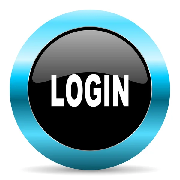 Ícone de login — Fotografia de Stock