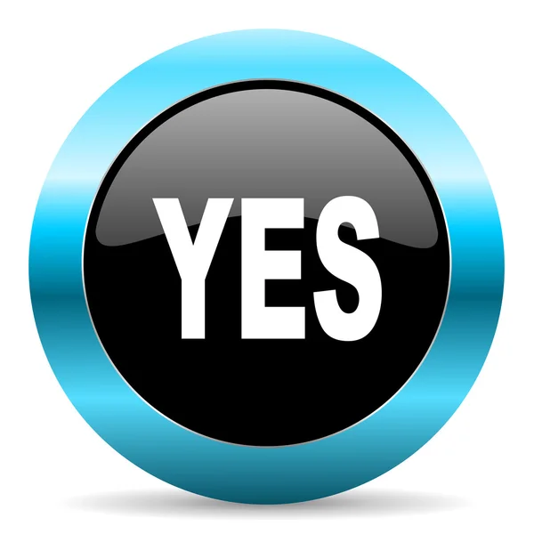 Yes icon — Stock Photo, Image