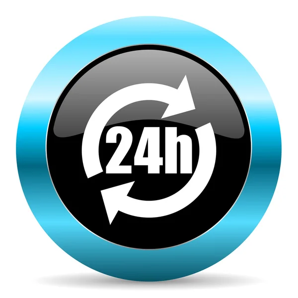 24h icon — Stock Photo, Image