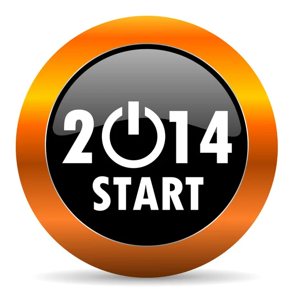 Year 2014 icon — Stock Photo, Image