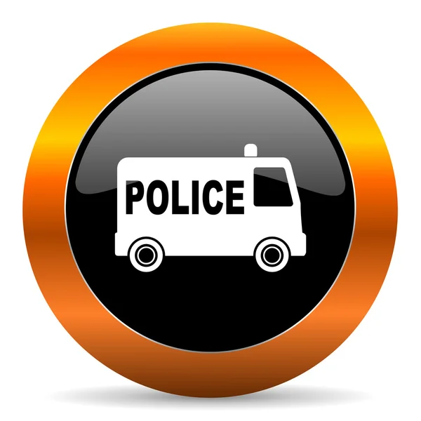 Police icon — Stock Photo, Image