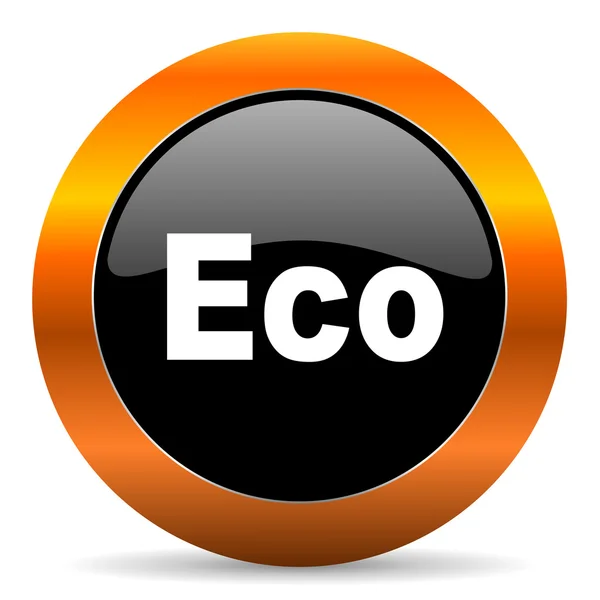 Значок eco — стоковое фото