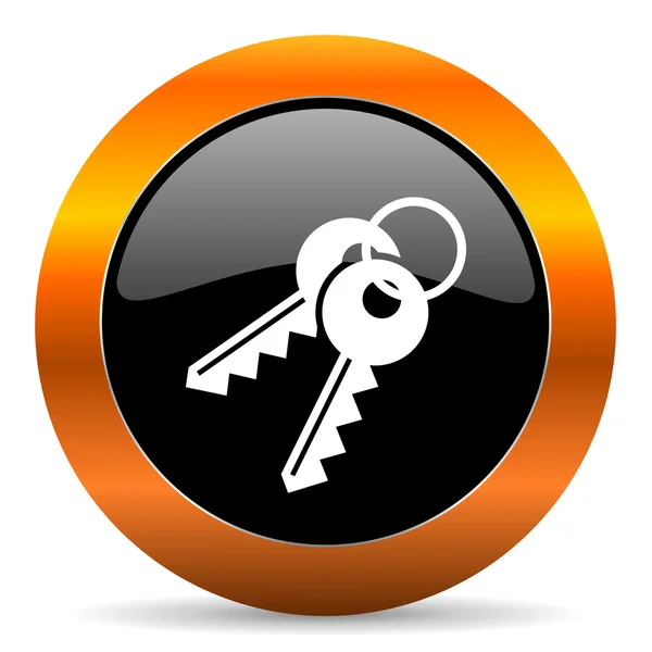 Ícone chaves — Fotografia de Stock