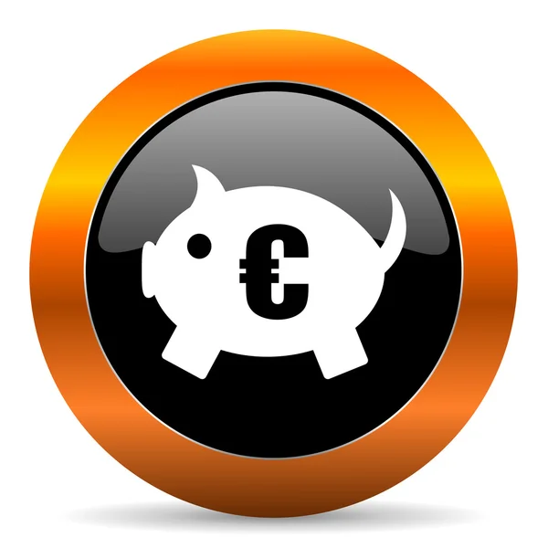 Piggy bank icon — Stock Photo, Image