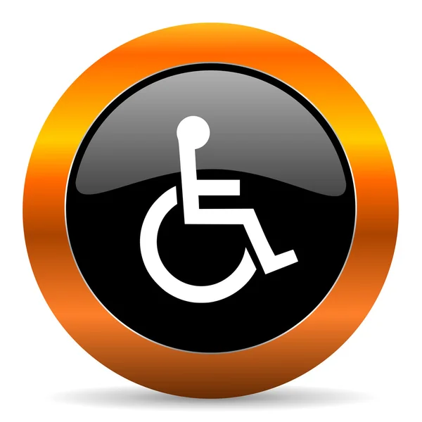 Wheelchair icon — Stock Photo, Image