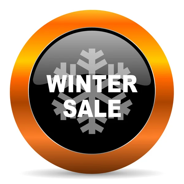 Winter sale icon — Stock Photo, Image