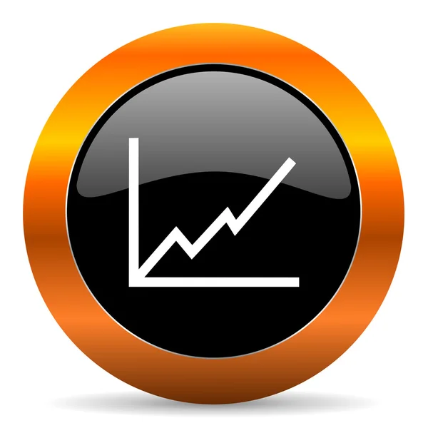 Chart icon — Stock Photo, Image