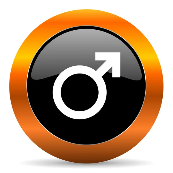 Mannelijke pictogram — Stockfoto
