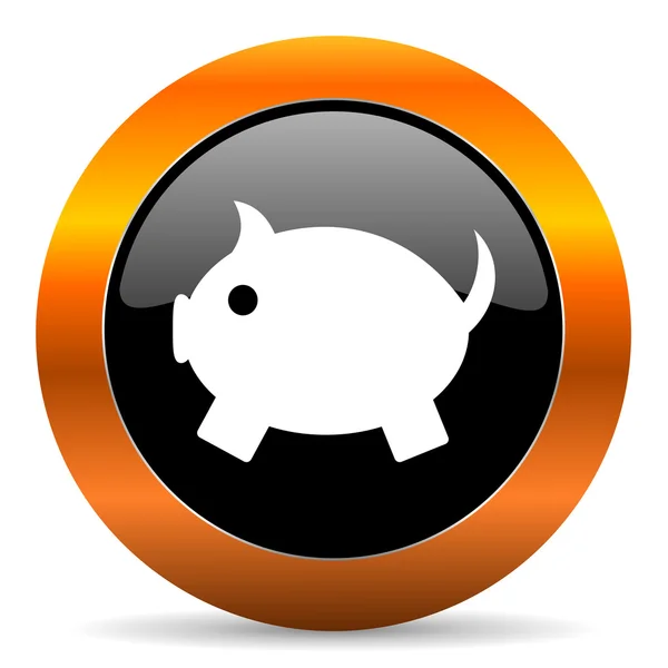 Piggy bank icon — Stock Photo, Image