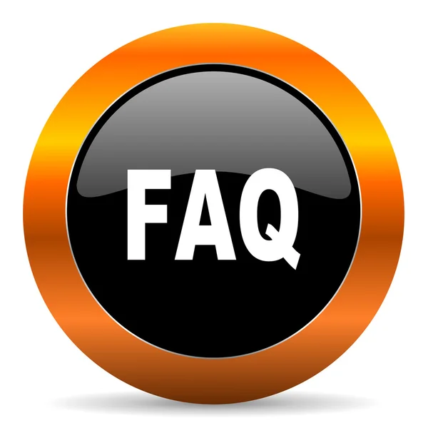 Faq-Symbol — Stockfoto