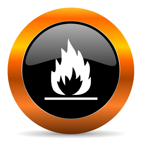 Икона пламени — стоковое фото