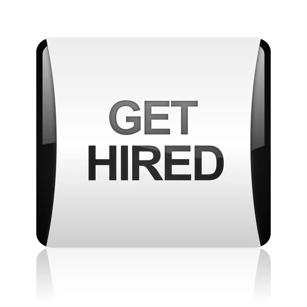 Get hired icon — Stock Photo, Image